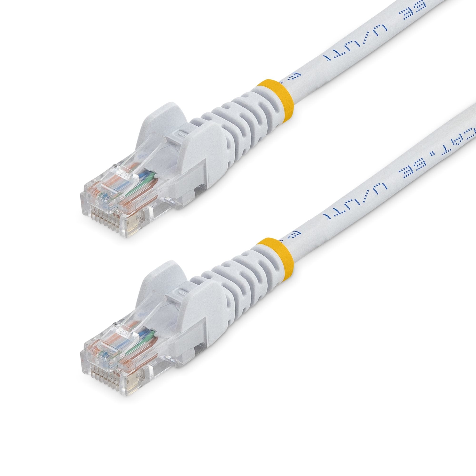 Cable De Red 7m Blanco Cat5e   Cabl Ethernet Sin Enganche