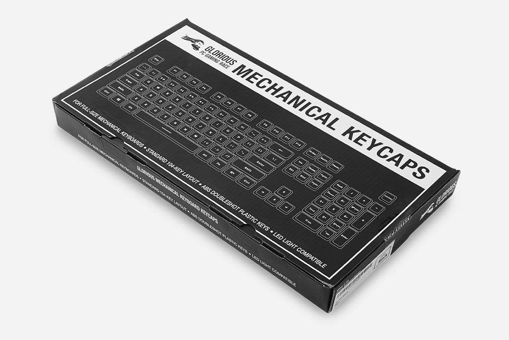 Glorious Pc Gaming Race Abs Keycaps 105 Es Layout Negro - Teclas