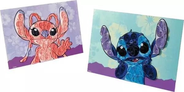 Ravensburger Becreative Paper Art Smoilling Stitch, Plewinging 23750