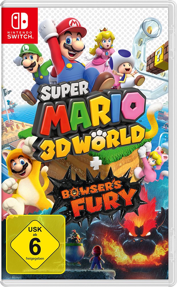 Juego Nintendo Switch Super Mario 3d World + Bowser'S Fury, Alemán Inglés 10004552