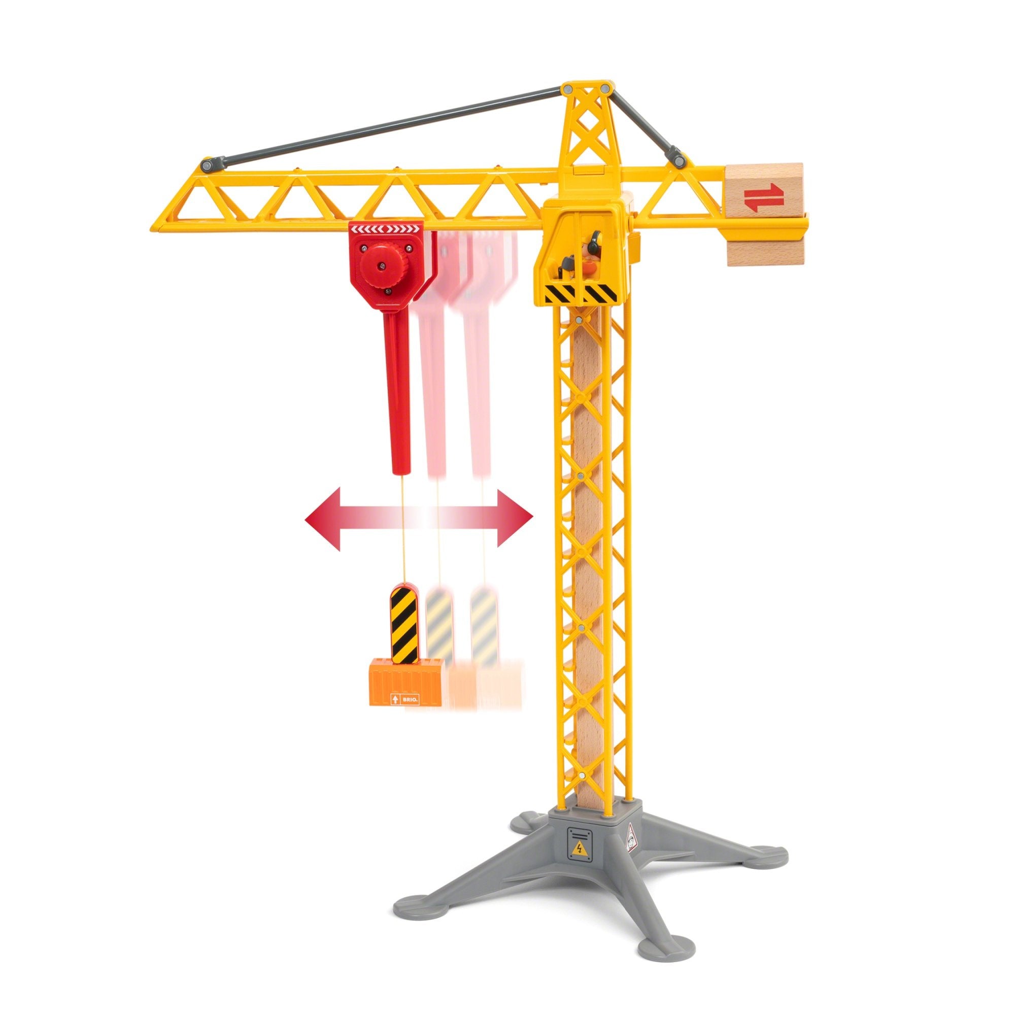 Brio Gran Grúa De Construcción Con Luz, 33835