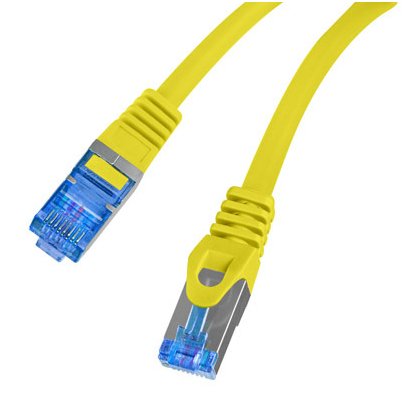 EAN 5901969424966 - Lanberg PCF6A-10CC cable de red Amarillo 3 m Cat6a S/FTP (S-STP) imagen 3