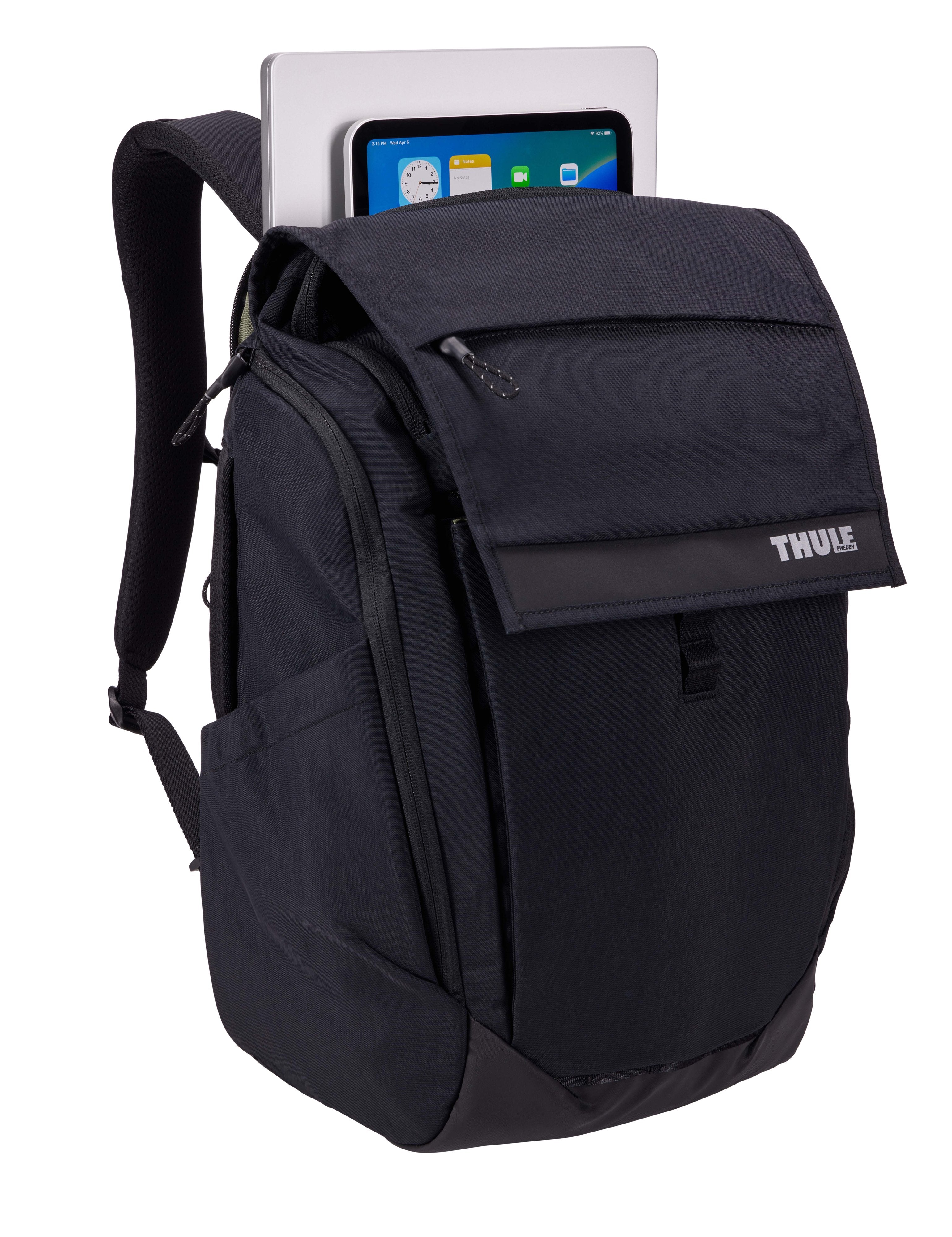 Mochila Thule Paramount Parabp3216 Black  Informal Negro Nylon, Poliéster