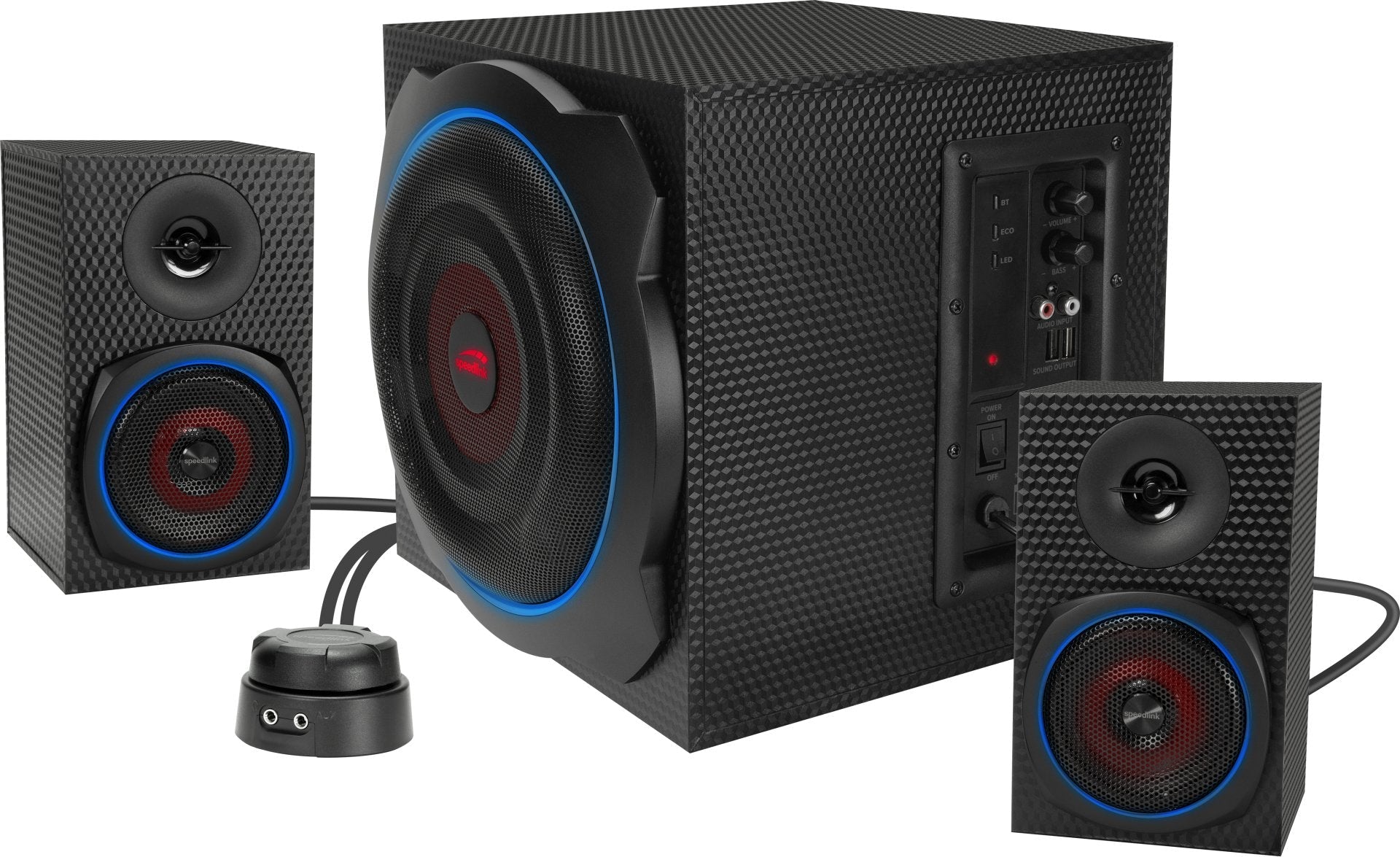 Gravity Carbon Rgb, Lautsprecher Schwarz, 60 W, Bluetooth, Klinke, Rgb