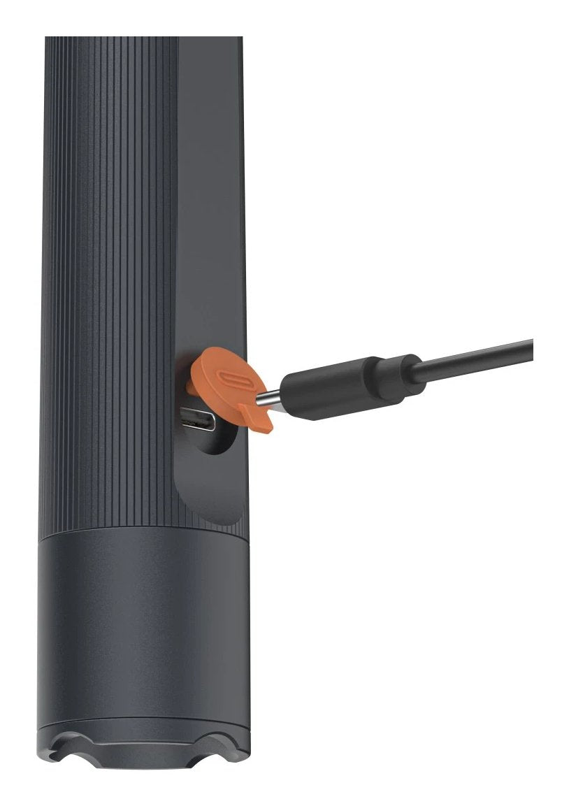 Latarka Turystyczna Akumulatorowa 1200lm 300m Zoom