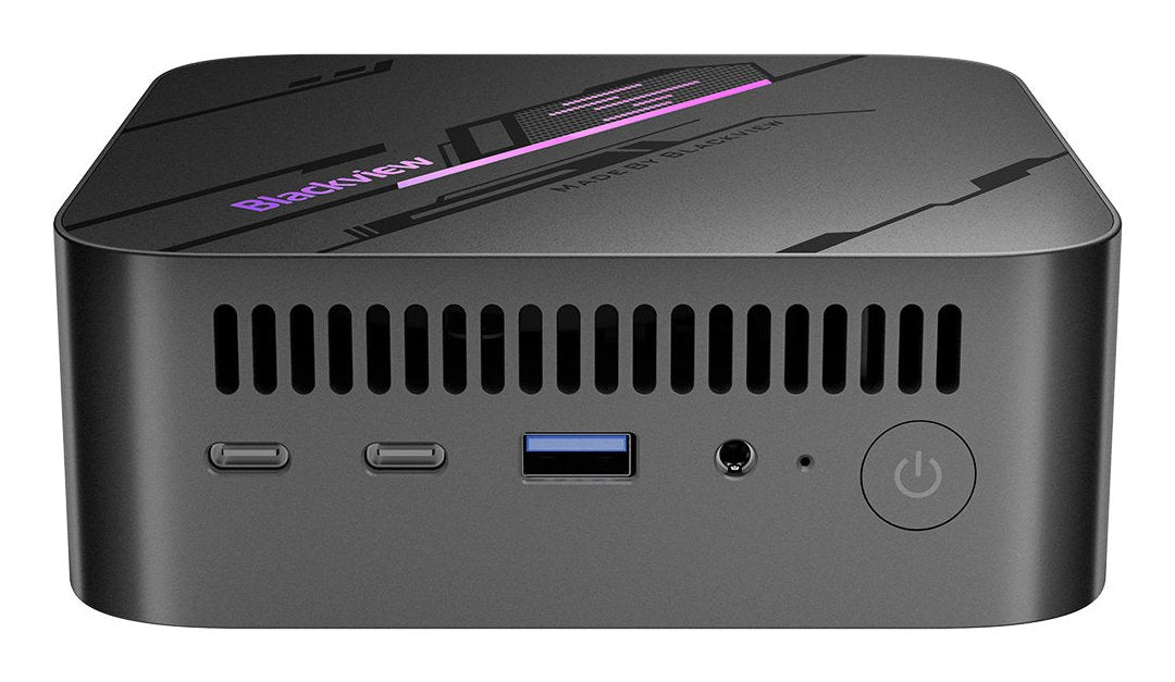 EAN 6931548319405 - Blackview MP100 AMD Ryzen™ 7 5825U 16 GB DDR4-SDRAM 512 GB SSD Windows 11 Pro Mini PC Negro, Gris imagen 4