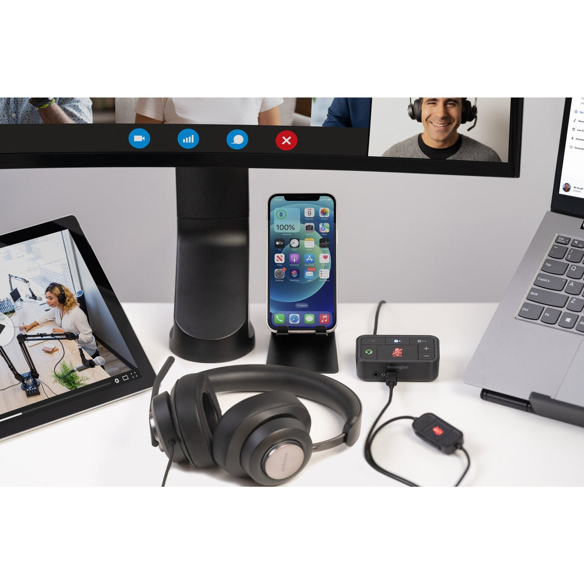 Kensington Space-Saving Single Monitor Arm