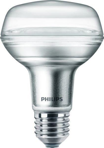 Philips Corepro Ledspot Nd 4-60w R80 E27 827 36d, Lámpara Led Reemplaza 60 Vatios Ph-81183200