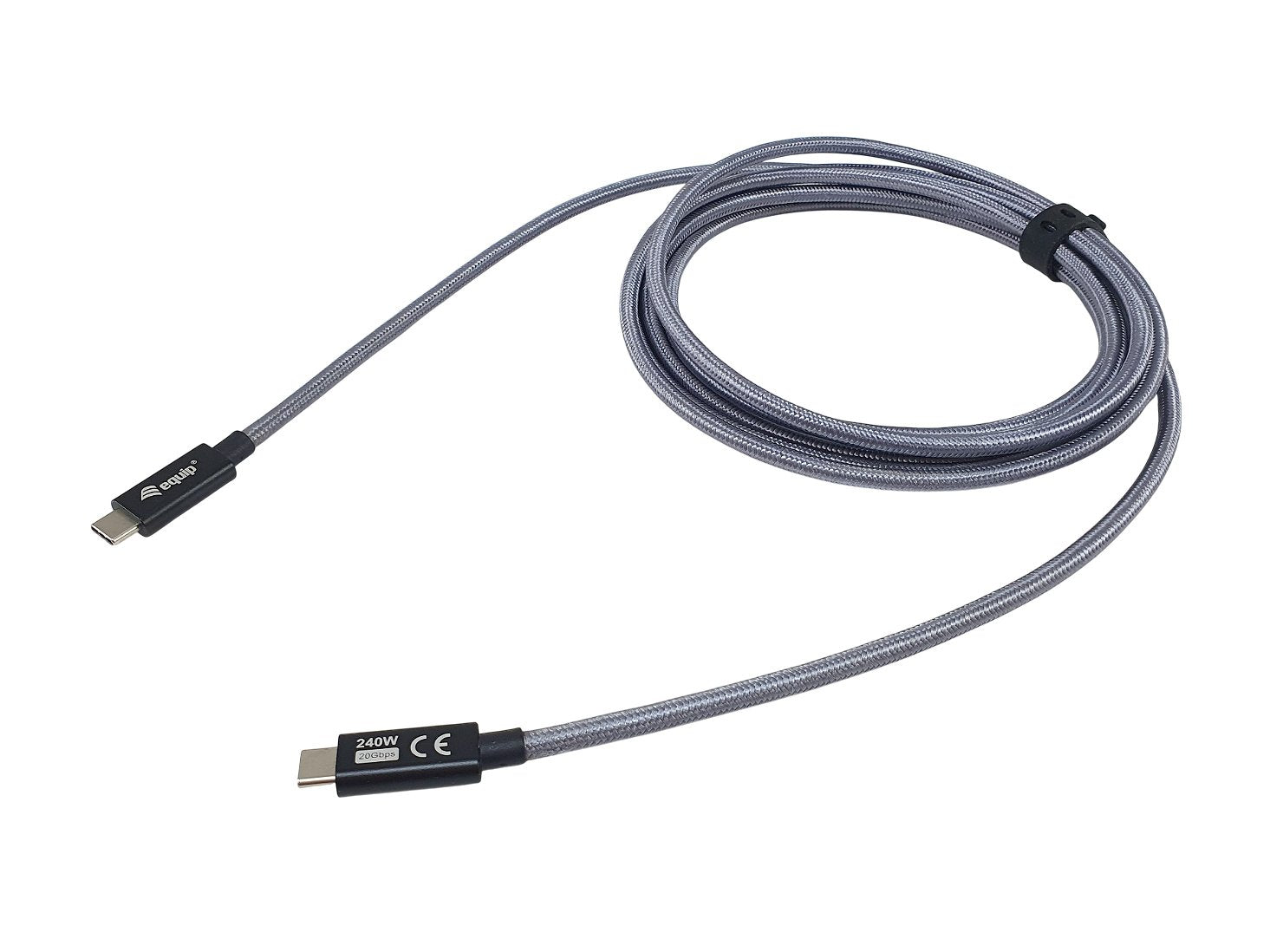 Equip Cable Usb-C3.2->C Gen2x2 Pd 240w M M 1.00m Negro