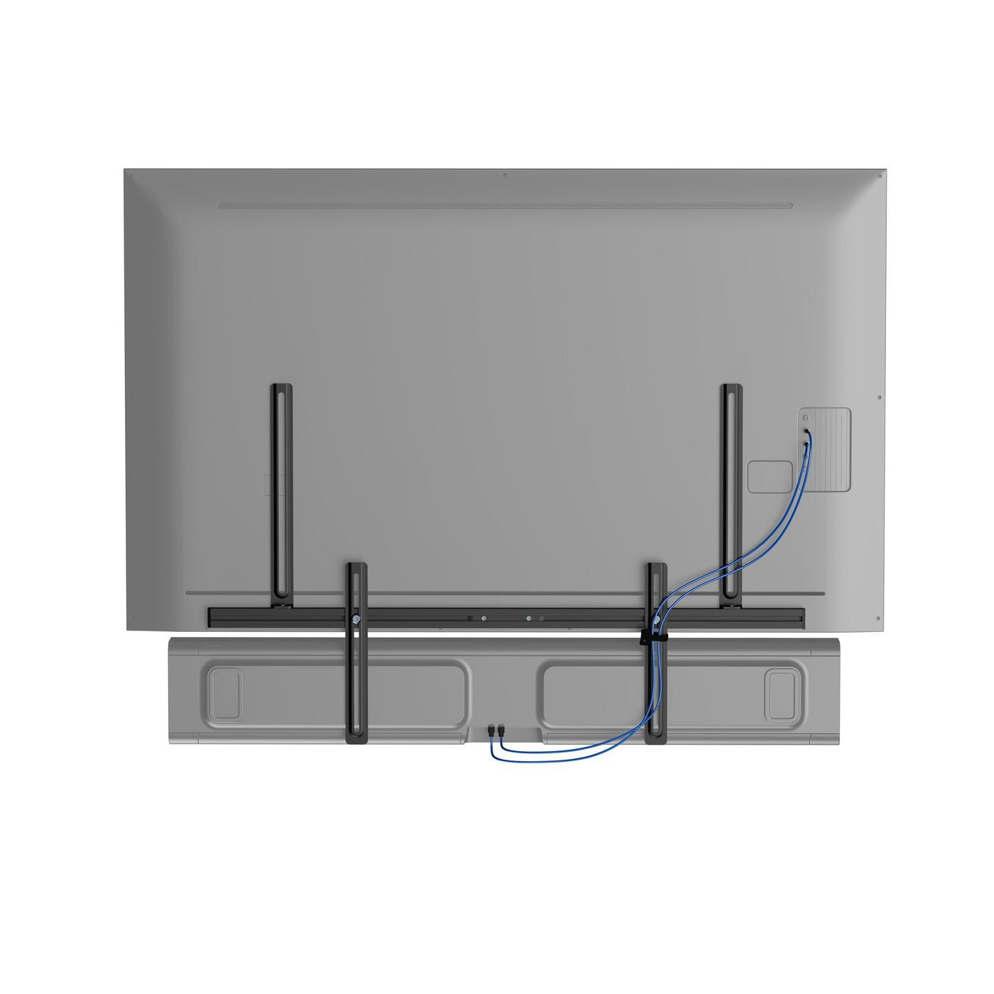 Tv-Mounted Flexible Universal  Soundbar Mount