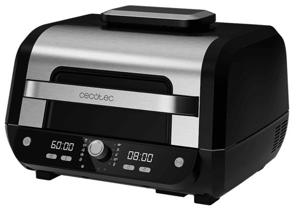 Freidora Cecotec Cecofry Firedome 8000 Pro Sencillo 8 L Independiente 1700 W De Aire Caliente Negro, Acero Inoxidable