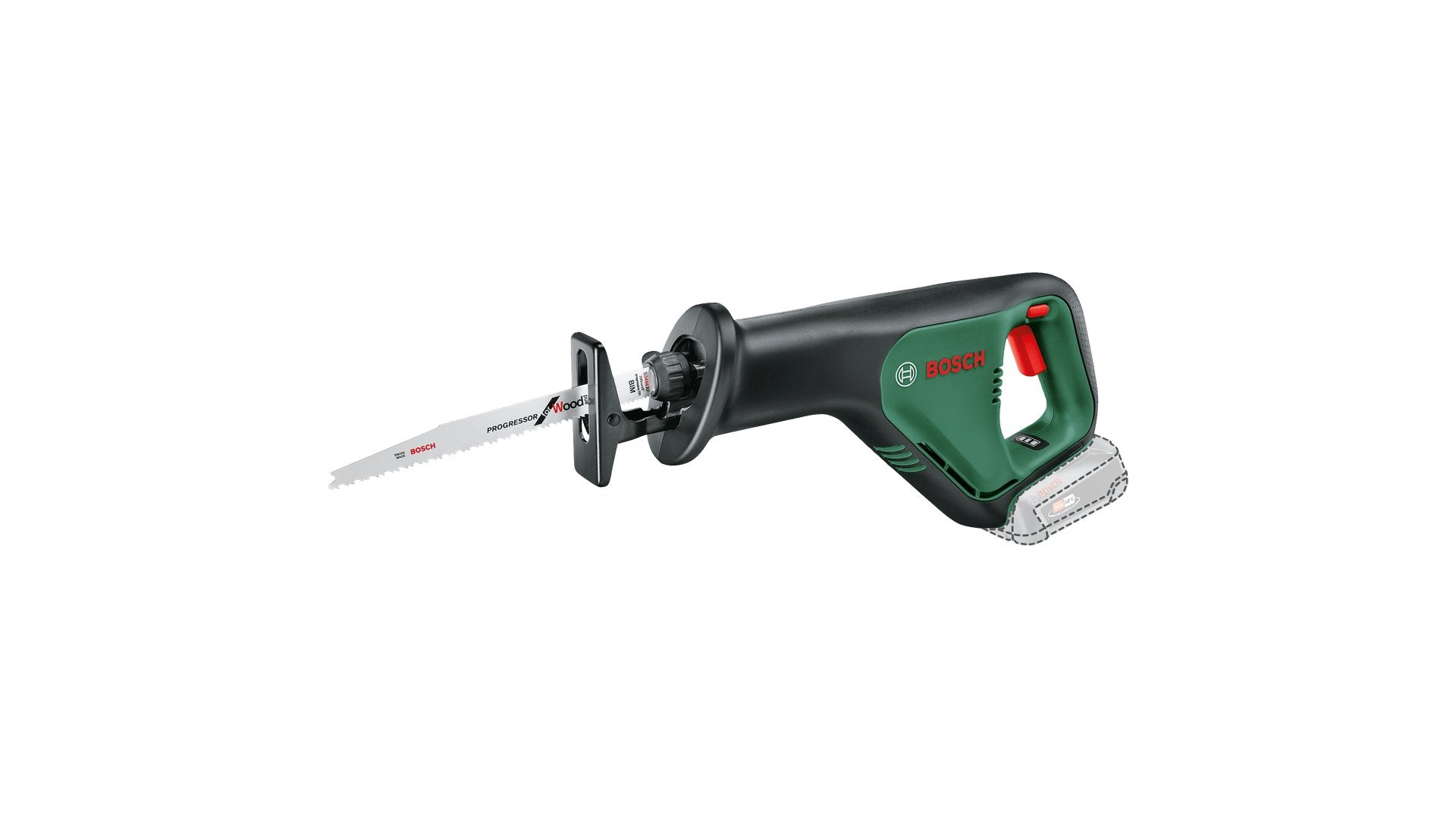 EAN 4059952570143 - Bosch AdvancedRecip 18 300 spm Negro, Verde imagen 1