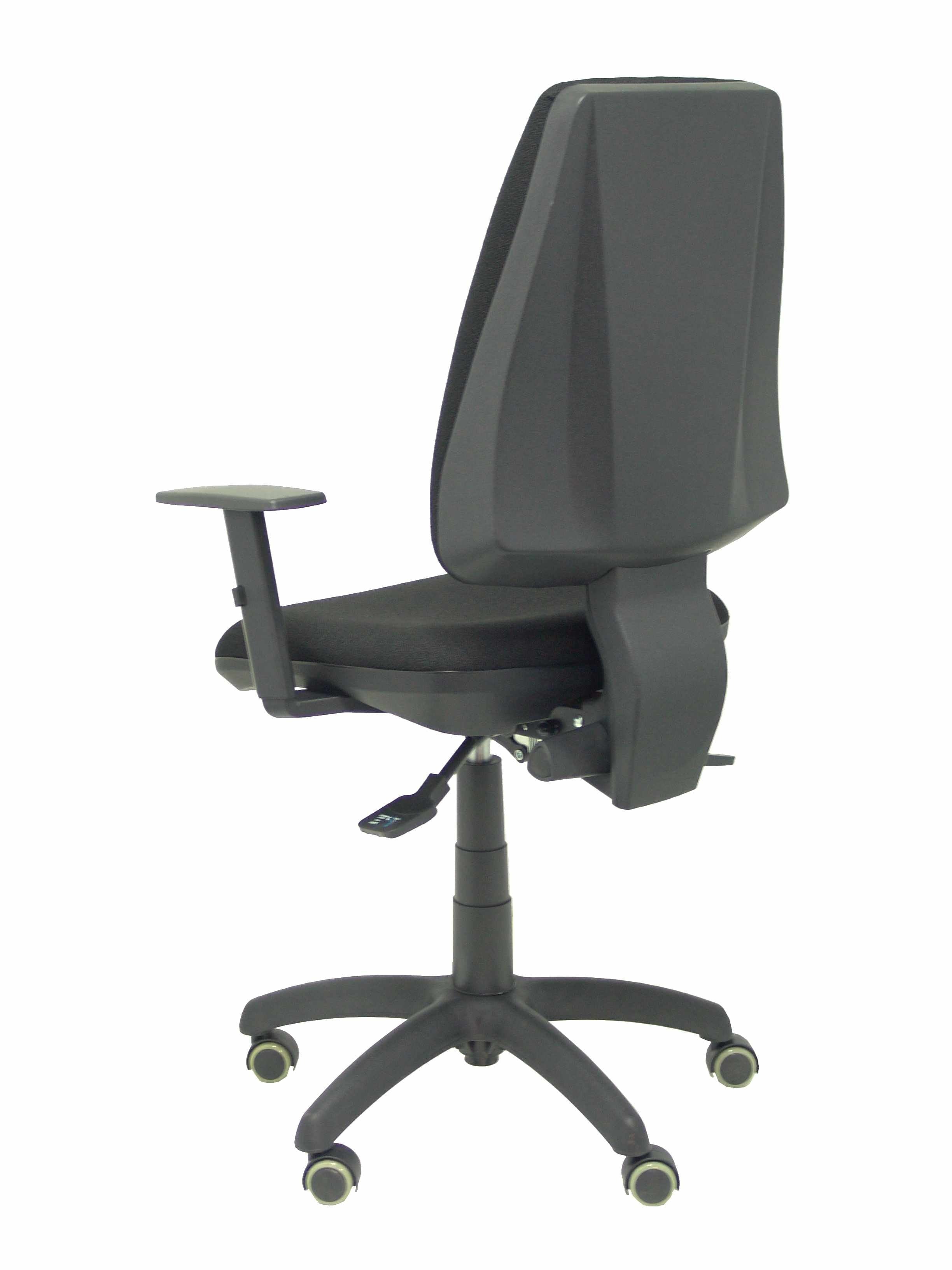 Silla Elche S Bali Negro Brazos Regulables Ruedas