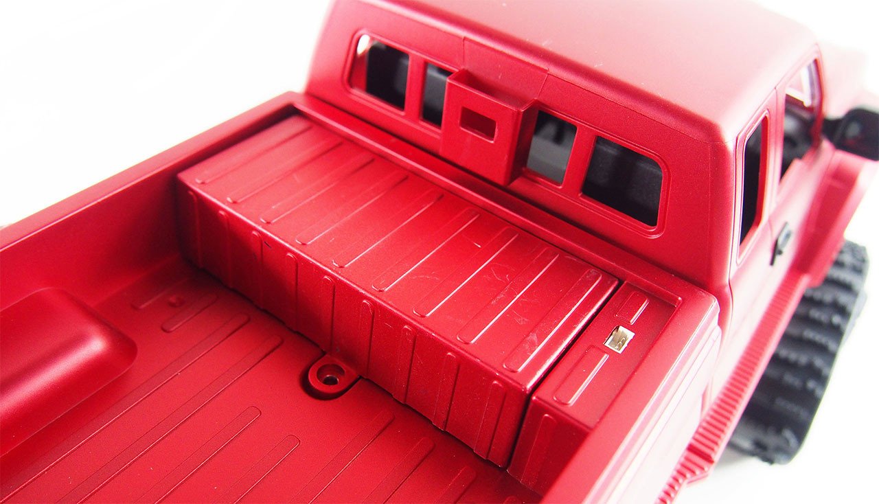 Amewi Rc Auto Pickup Truck Ni-Mh Akku 700mah Rojo 14+