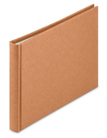 Hama Wrinkled Buchalbum    24x17 36 Weisse Seiten, Braun      7614