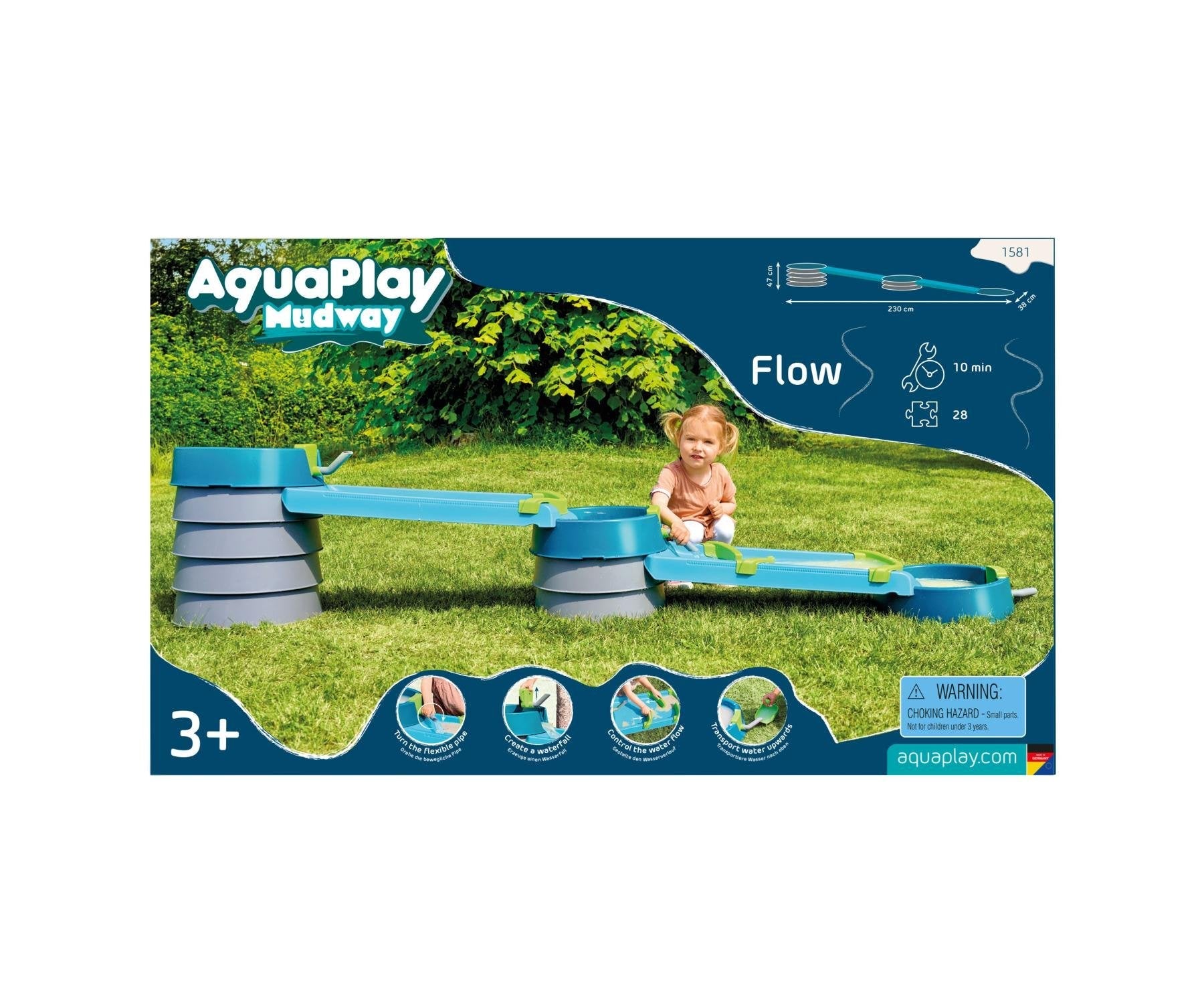 Big Aquaplay Mudway Flow Matschbahn