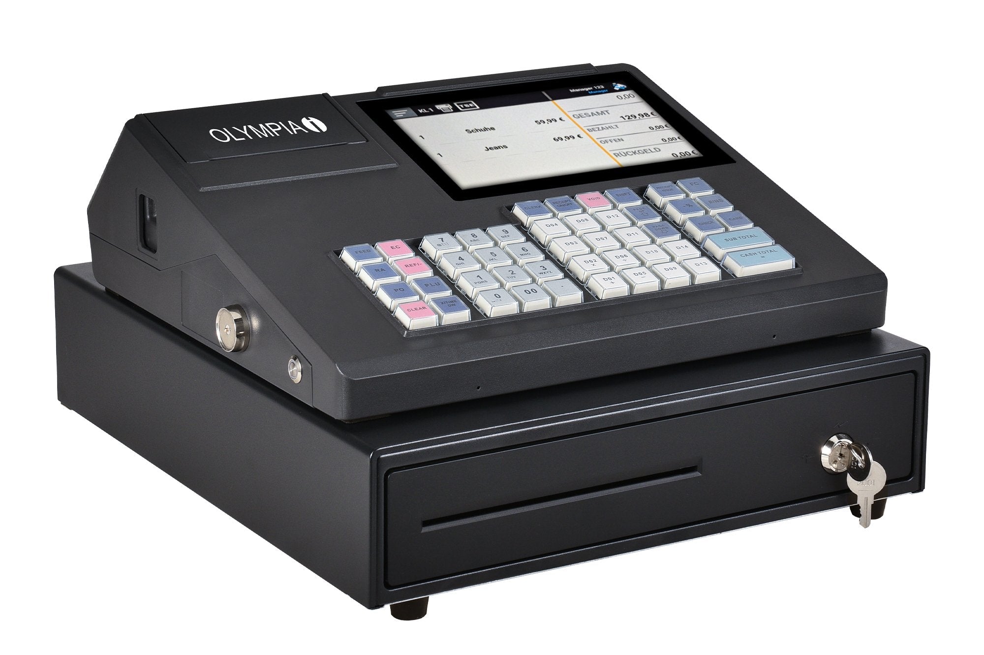 Caja Regimradora Olympia K200 Con Impresora Nota Nota