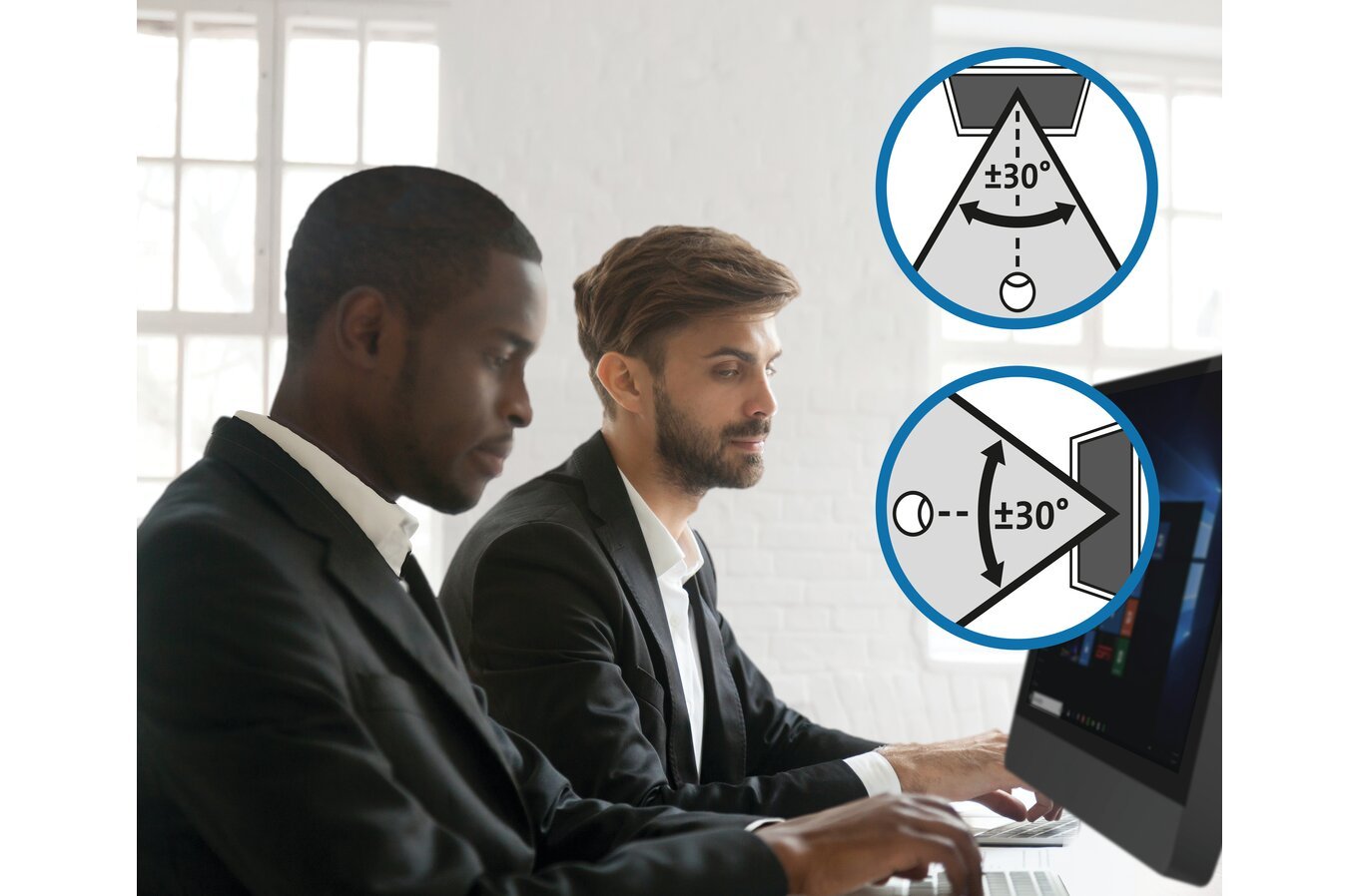 Kensington Filtros De Privacidad Extraíble 2 Vías Para Microsoft Surface Go Negro, 25,6 Cm (10.1"), Tableta, Filtro De Privacidad Para Pantallas Sin Marco, Privacidad, 30 G