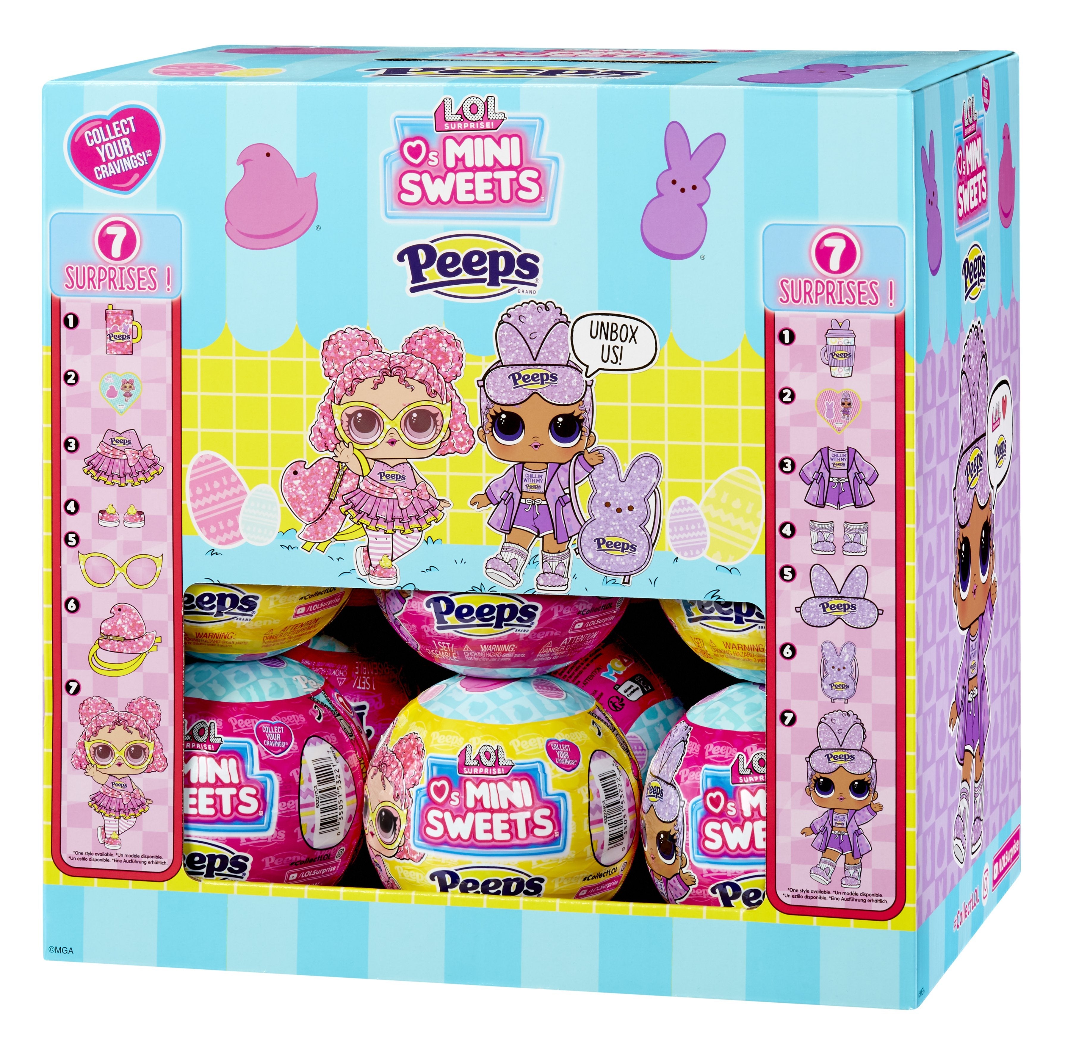 EAN 0035051532224 - L.O.L. Surprise! Loves PEEPS Tots- Fluff Chick imagen 11