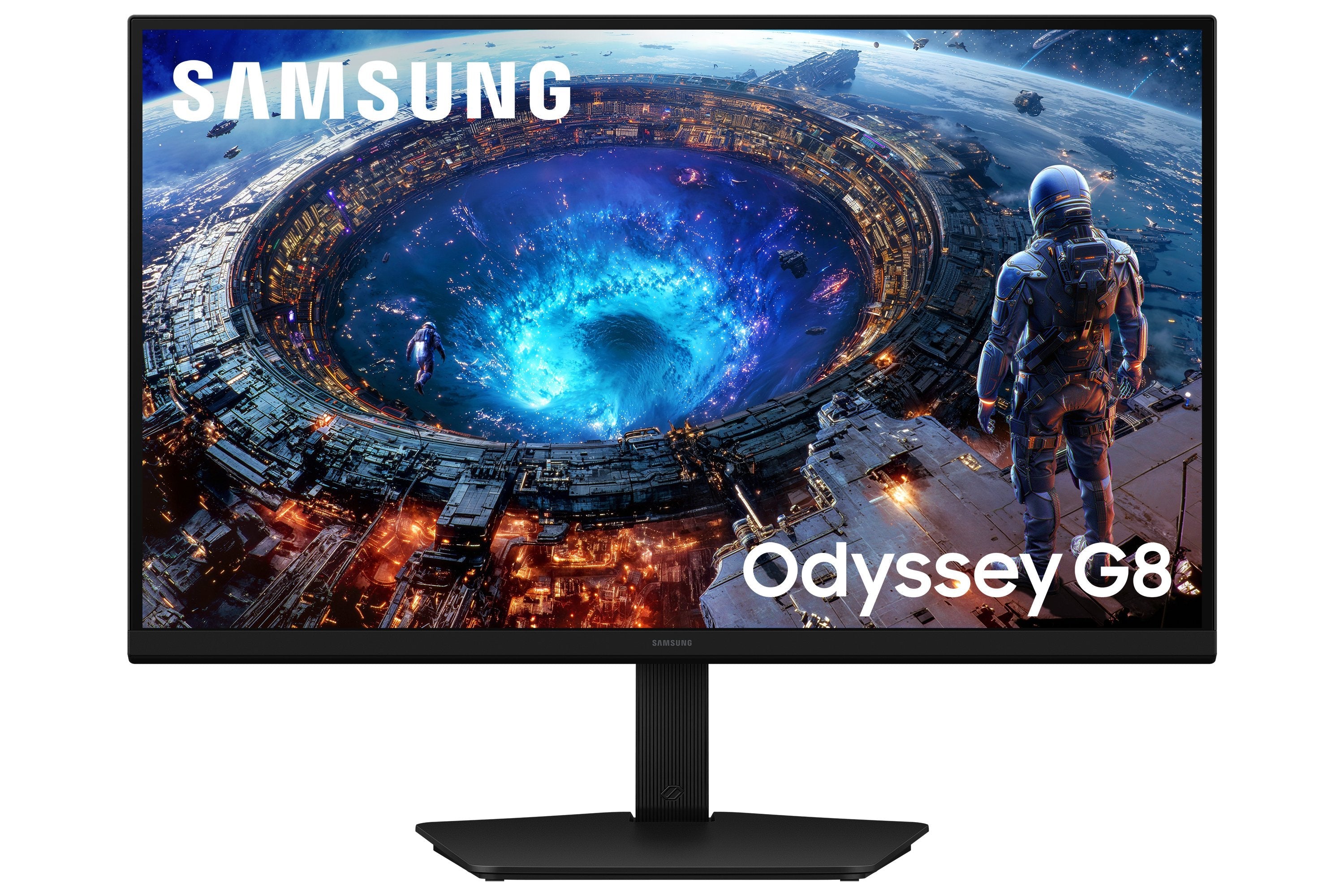 Samsung Ls27hg806efxen 27" Gaming Monitor Odyssey Qhd G8 G80hf 5120x2880 16:9 350cd M2 1ms, Hdmi, Usb, Dp