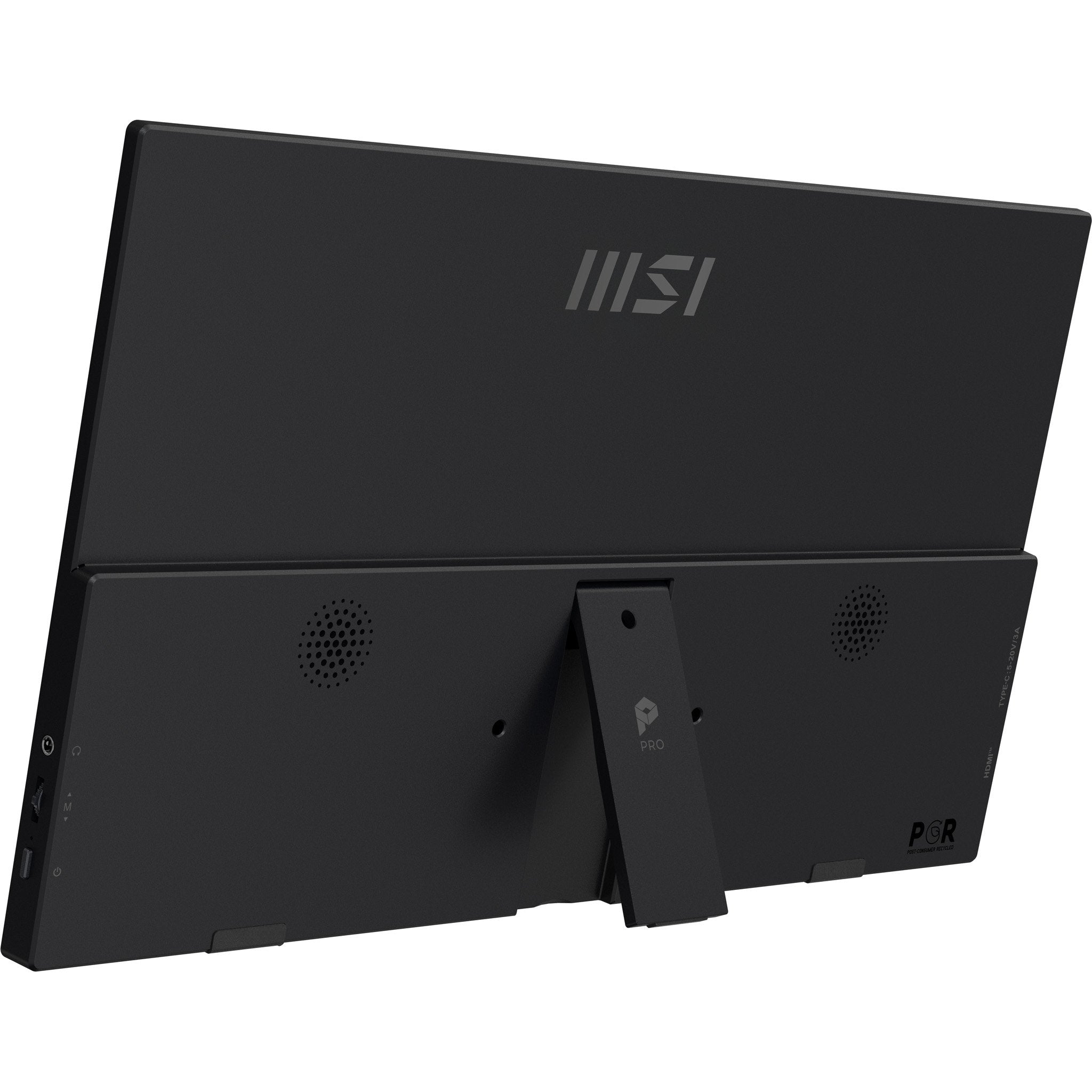 Msi Pro Mp165de E6, Monitor Led 39,6 Cm (15,6 Pulgadas), Negro, Fullhd, Ips, Hdmi, Usb-C, Altavoces 9s6-3pe50m-002