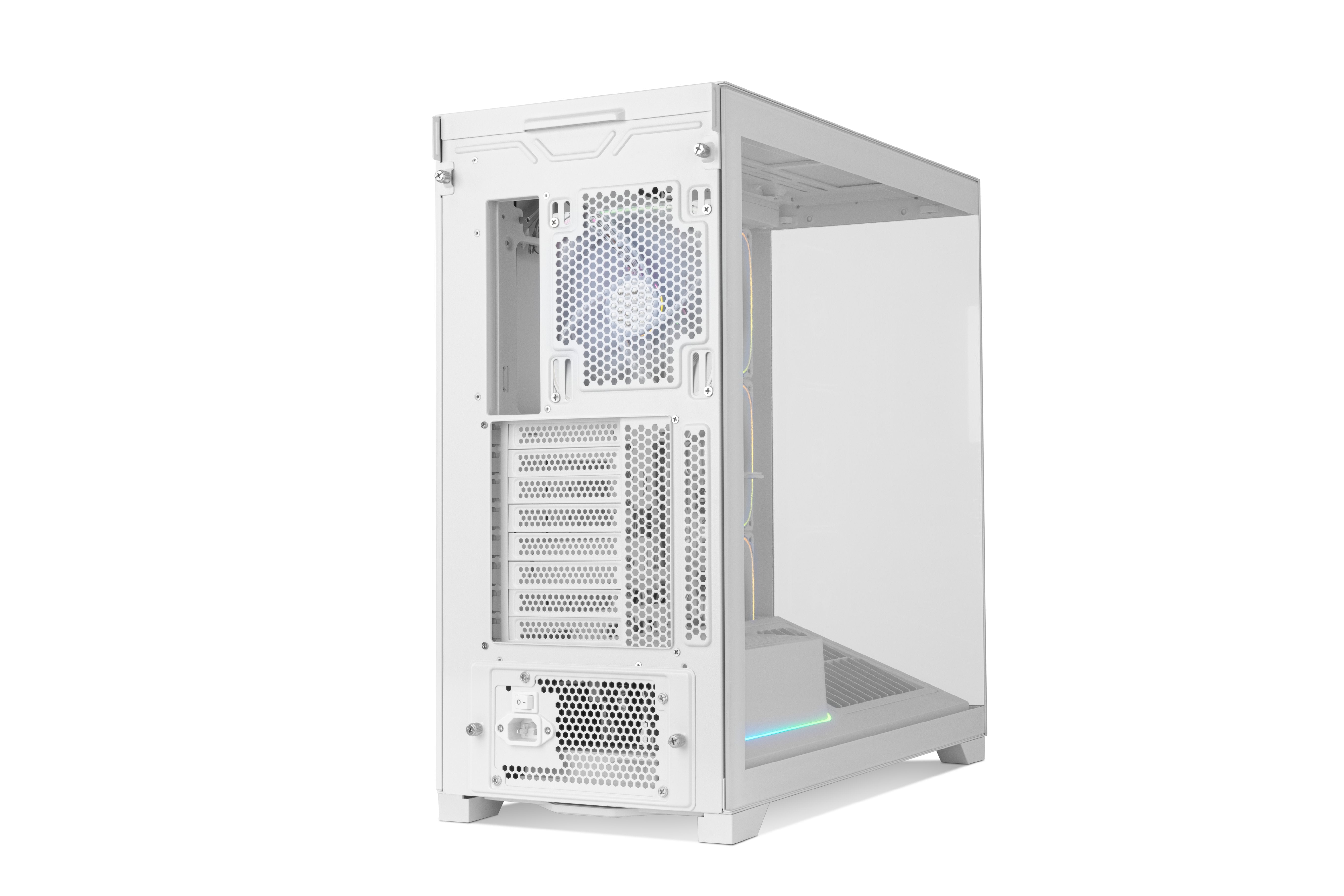Caja Gaming Semitorre Nox Hummer Blade Blanca