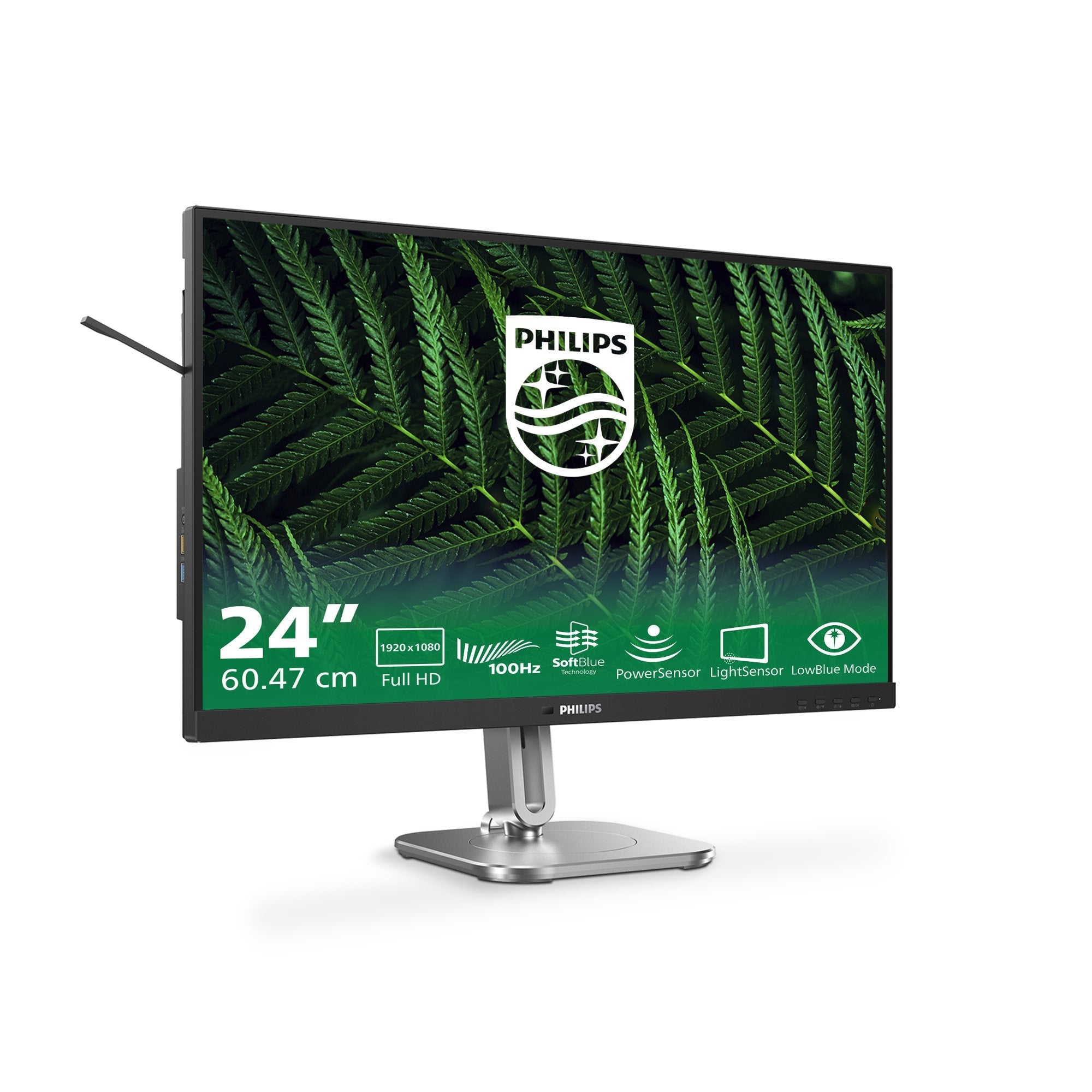 Monitor  Philips 24b2g5200 00 23.8" Fhd Ips 75hz D-Sub Hdmi 1.4 Dp 1.2