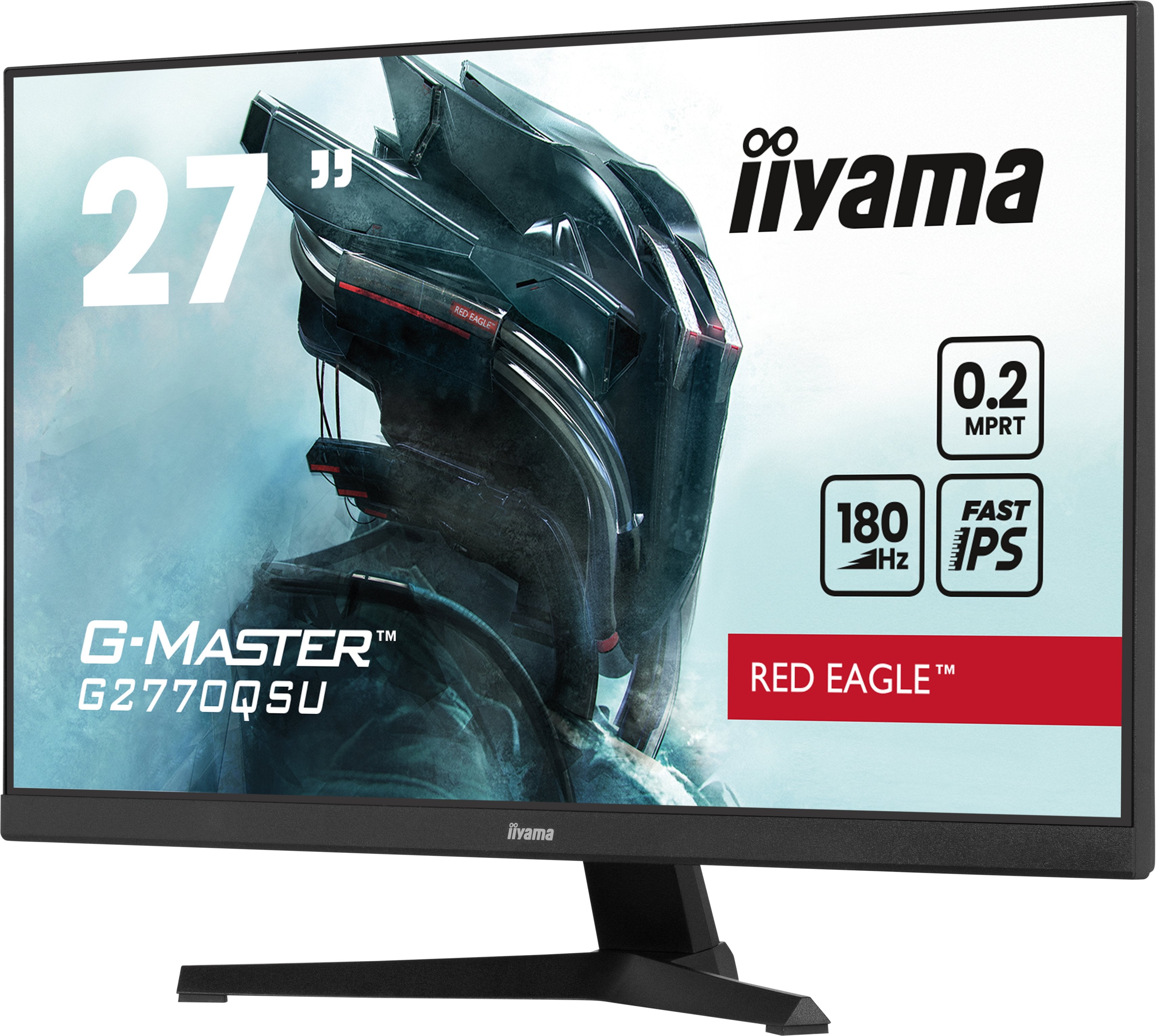 Monitor Iiyama  27" G2770qsu-B6 16:9 Hdmi+Dp+Usb Ips Bl.