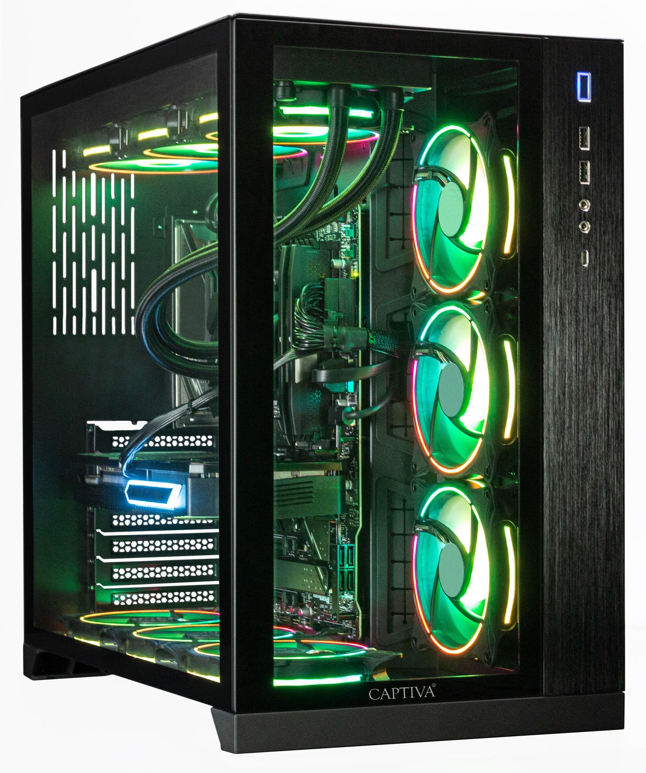 EAN 4046373890202 - CAPTIVA PC Highend Gaming I89-020 (i9-14900KF/RTX5080 16GB GDDR7/SSD 2TB/64GB/WLAN/Windows 11 Home 64-bit imagen 10