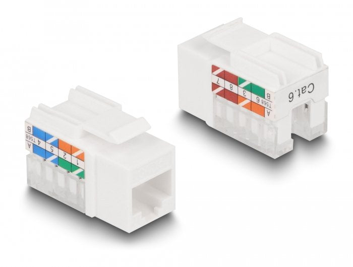 Keystone Lsa Set Mit Auflegehalterung Rj45   Rj11 Cat.6 Schwarz