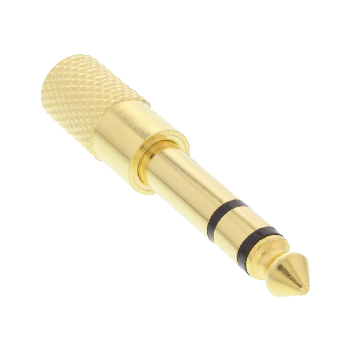 Inline® Audio Adaptador 6.3mm Macho / 3.5mm Hembra Stereo Gold Plated Metal