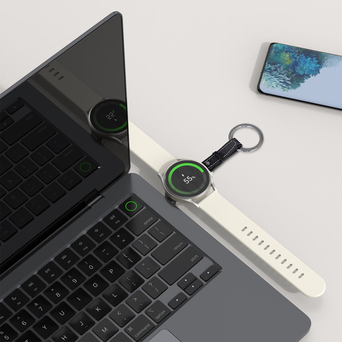 4smarts Wireless Charger Fr Samsung Watch. Schwarz
