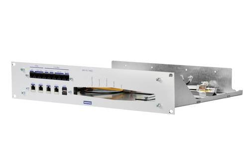 Wantec Aufrümsatz 19" 2he Para Fritzbox 7590 Ax V2