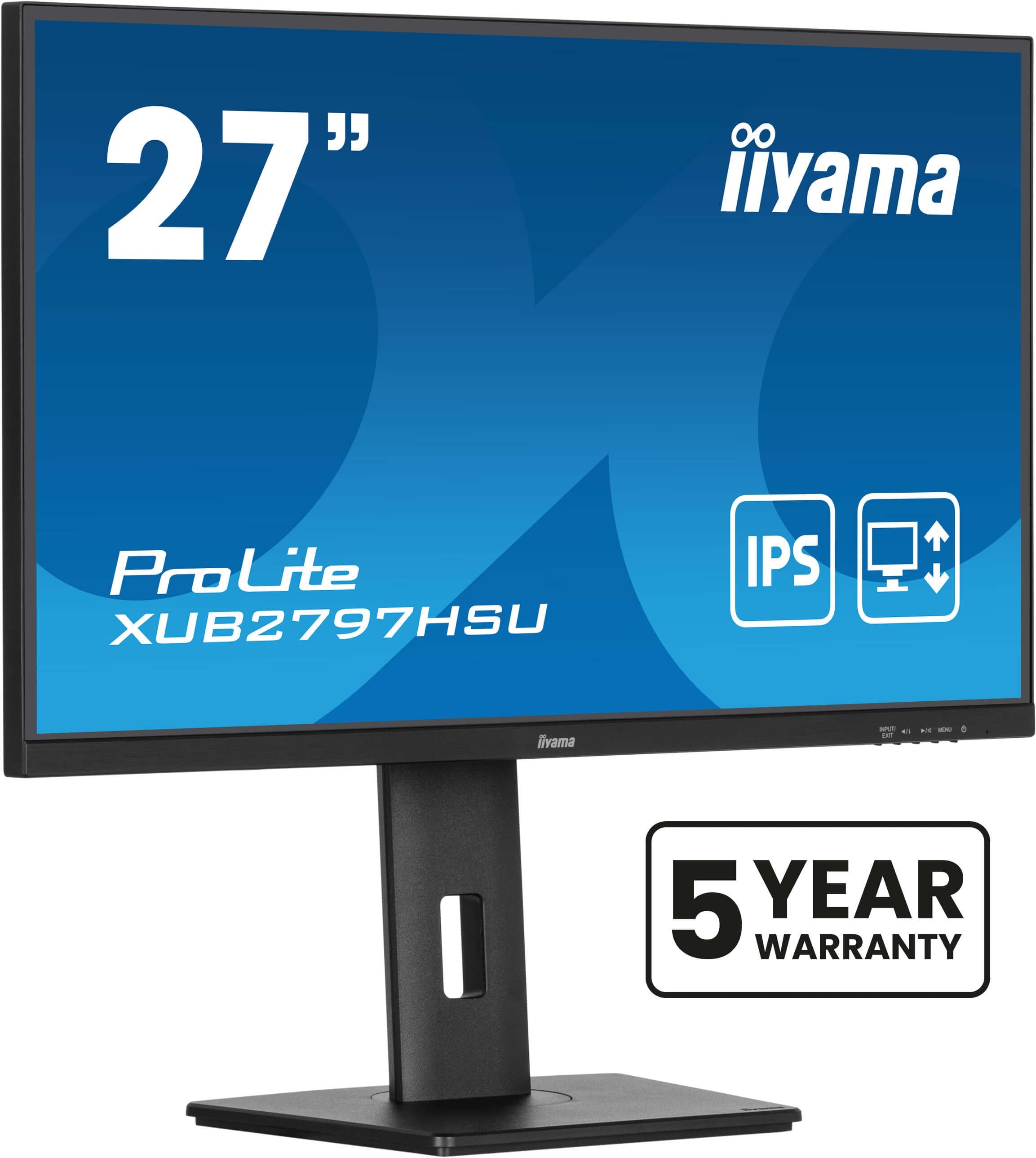 EAN 4948570124879 - iiyama ProLite XUB2797HSU-B2 pantalla para PC 68,6 cm (27") 1920 x 1080 Pixeles Full HD LED Negro imagen 1