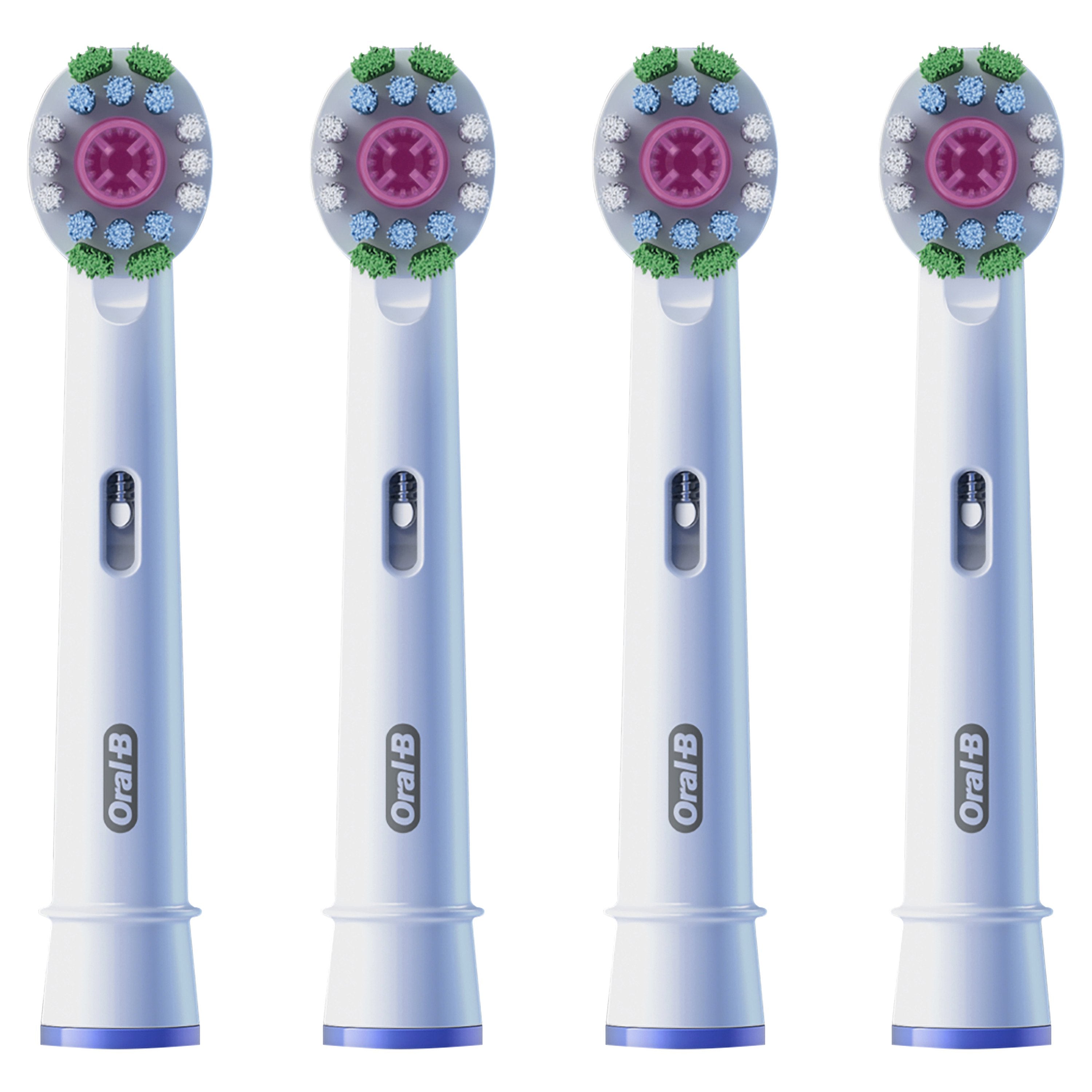 EAN 8006540860960 - Oral-B 3D White 860960 4 pieza(s) Blanco imagen 1
