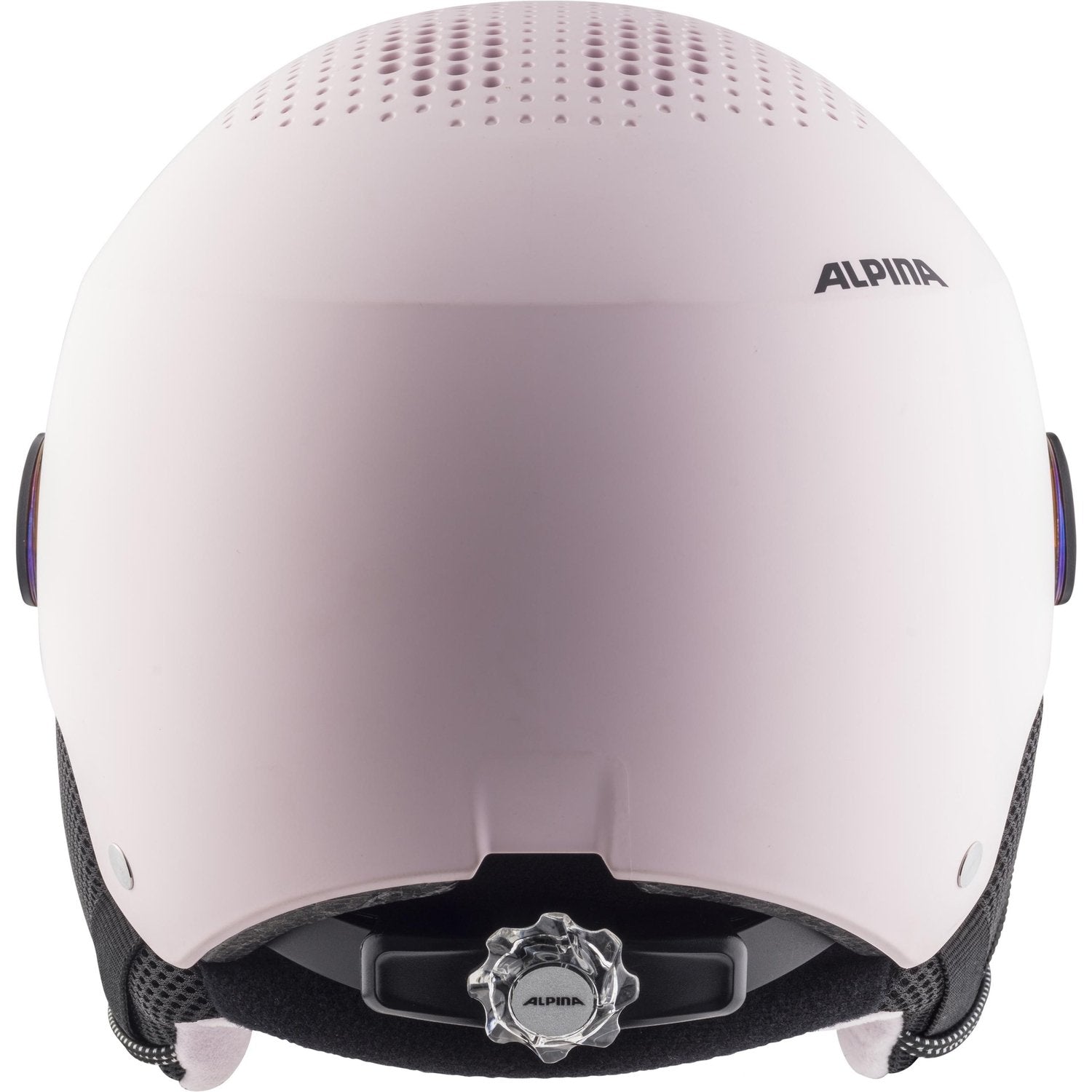 Casco De Invierno Alpina Zupo Visor Q-Lite Rose Matt 51-55