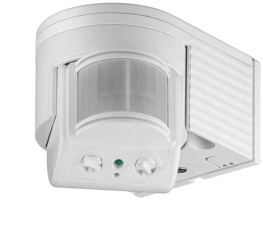 Sensor De Movimiento Pir Exterior Blanco Goobay