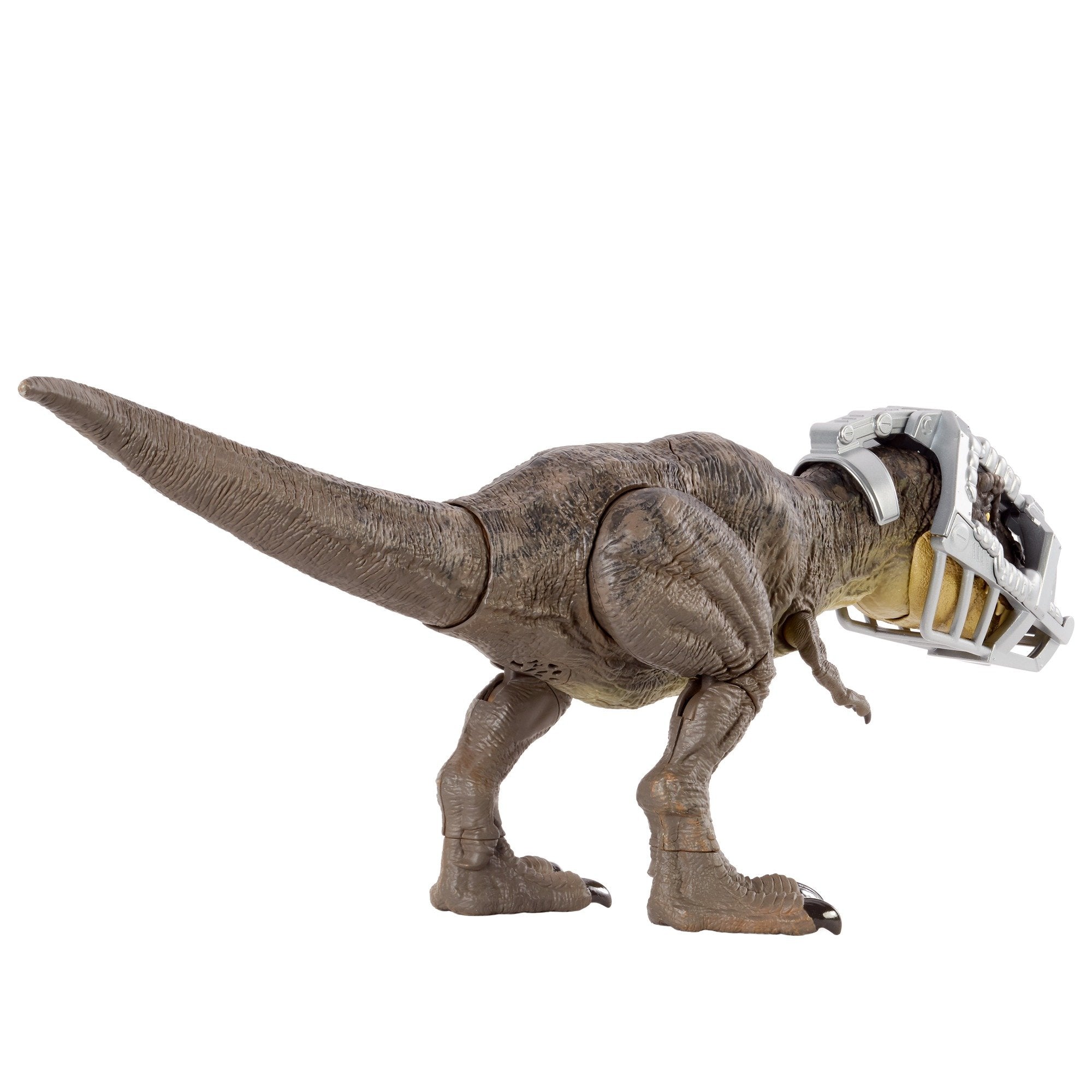 Mattel Jurassic World Stomping Battle Acción T-Rex Mini-Play Figura Gwd67