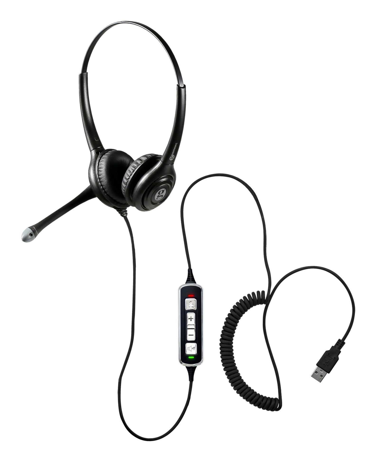 EAN 3521350009903 - Geemarc Telecom CLA3 A-USB Auriculares Alámbrico Diadema Negro imagen 1