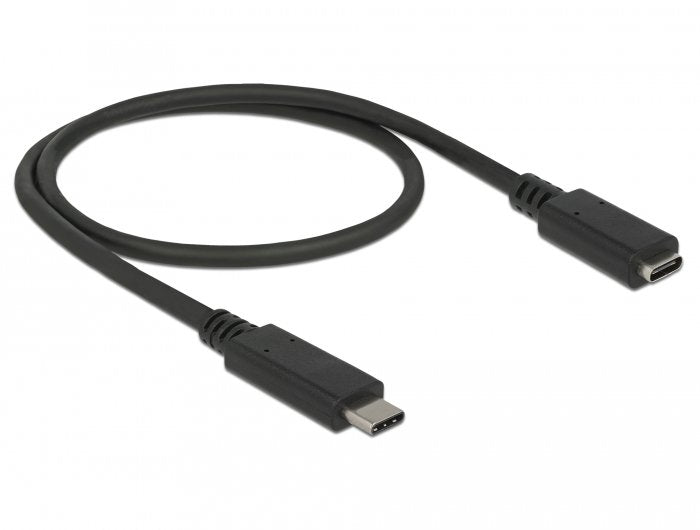 EAN 4043619855322 - DeLOCK 85532 cable USB USB 3.2 Gen 1 (3.1 Gen 1) 0,5 m USB C Negro imagen 1