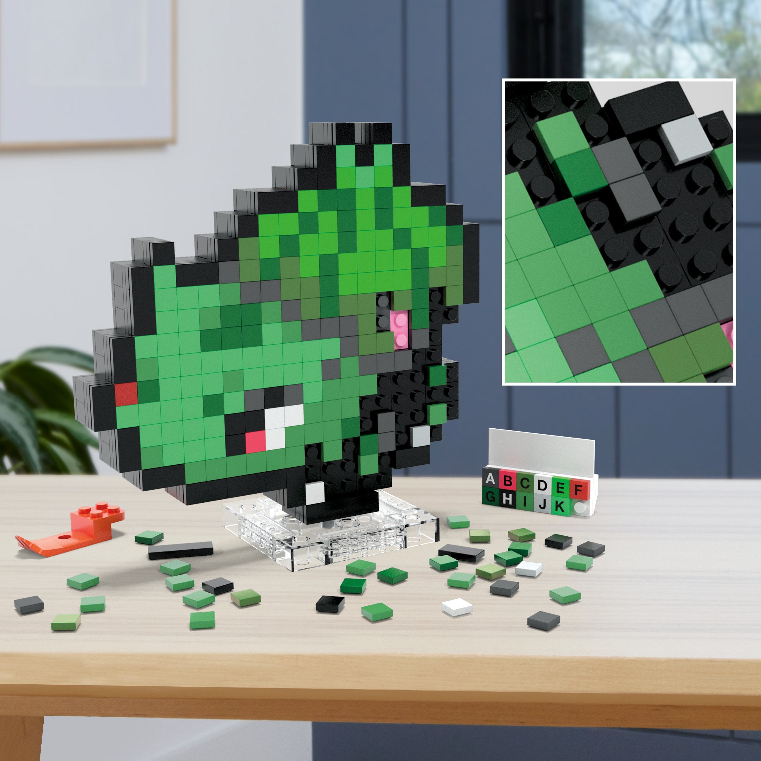 Mattel Mega Pokémon Bisasam Pixel Art Hth75