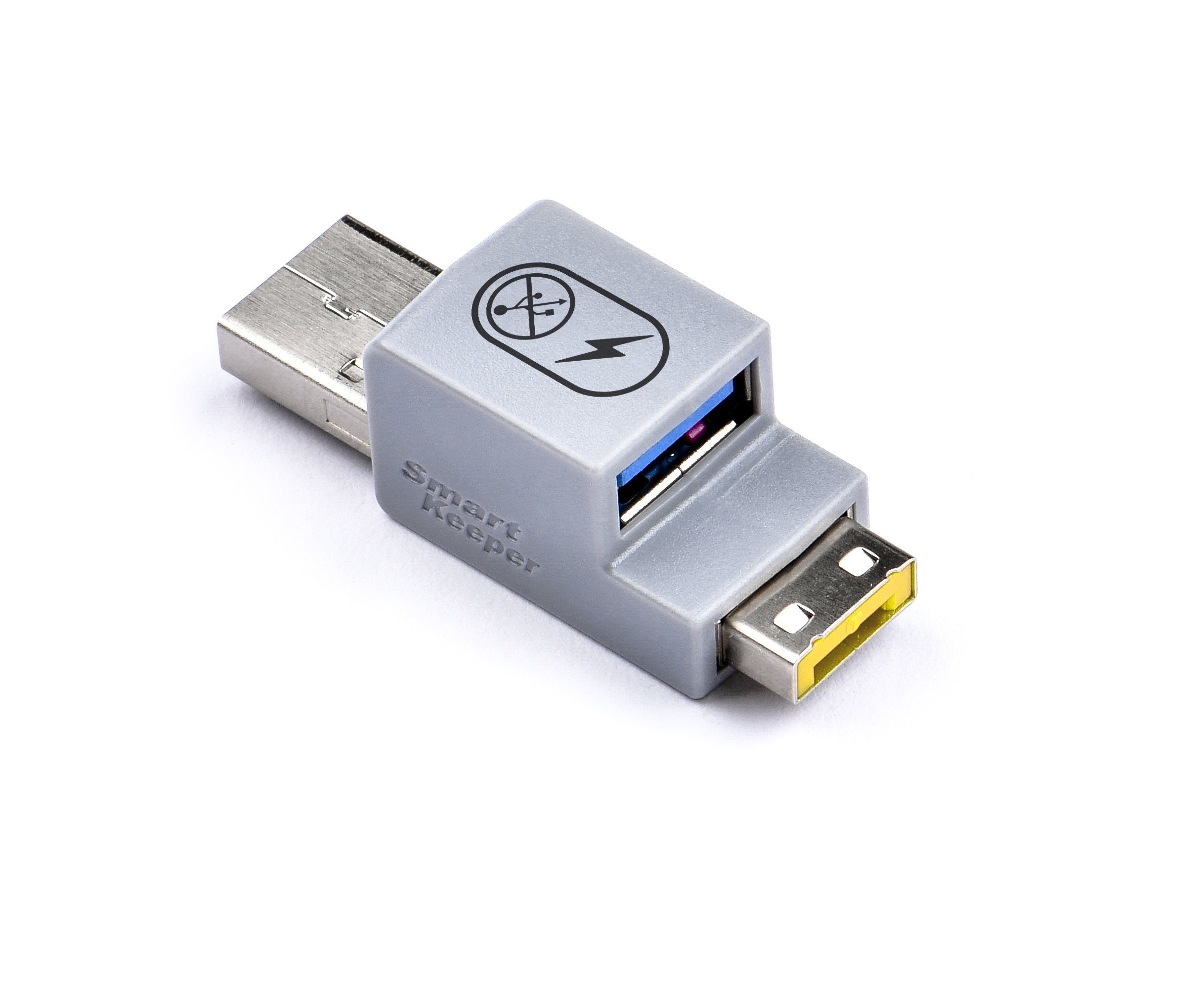 Bloqueador De Datos Inteligente Smartkeeper Basic "Puerto Usb-A" Amarillo