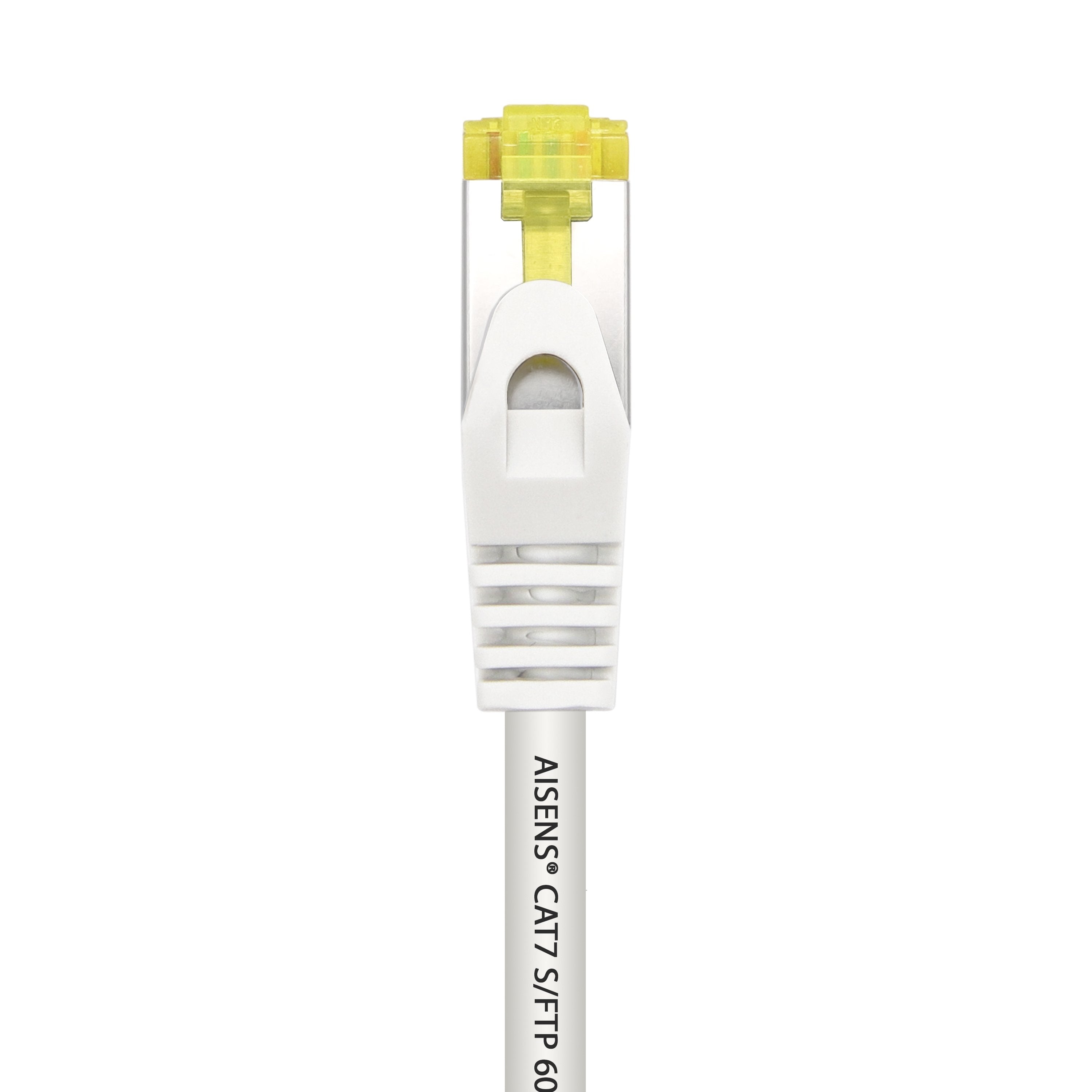 Aisens Cable De Red Rj45 Lszh Cat.7 600 Mhz S/Ftp Pimf Awg26 - 1m - Blanco