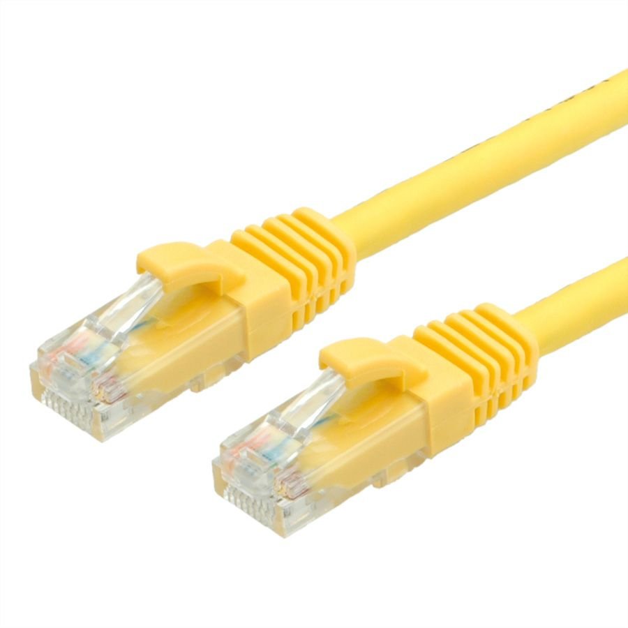 Value Cable De Red Cat.6a (Class Ea) Utp, Gelb, 0,3 M