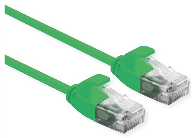 Roline Utp Datacenter Cable De Red Cat.6a (Class Ea), Lsoh, Slim, Grn, 5 M