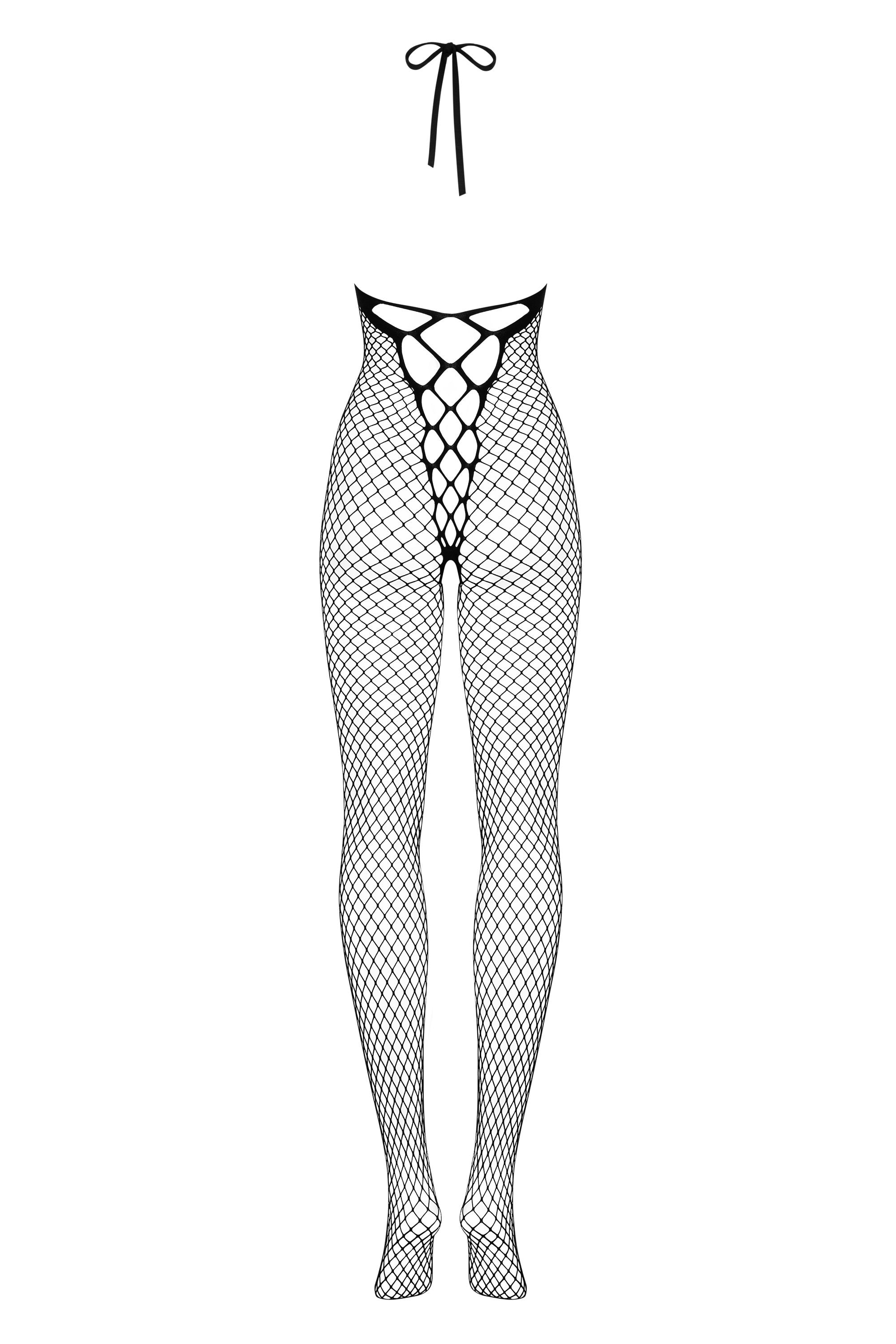 Bodystocking Black  N106 S/M/L Obsessive