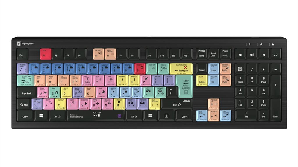 Logickeyboard Adobe Premiere Pro Cc Astra 2 Uk (Pc)