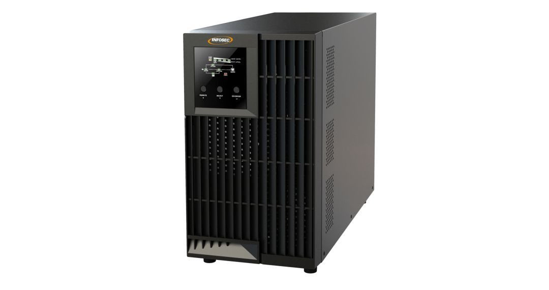 Infosec E4 Value 3000 Sistema De Alimentación Ininterrumpida (Ups) Doble Conversión (En Línea) 3 Kva 2400 W 4 Salidas Ac