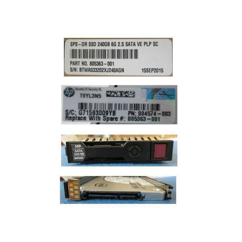 240gb Sata 6g Sff Sc Ve Plp