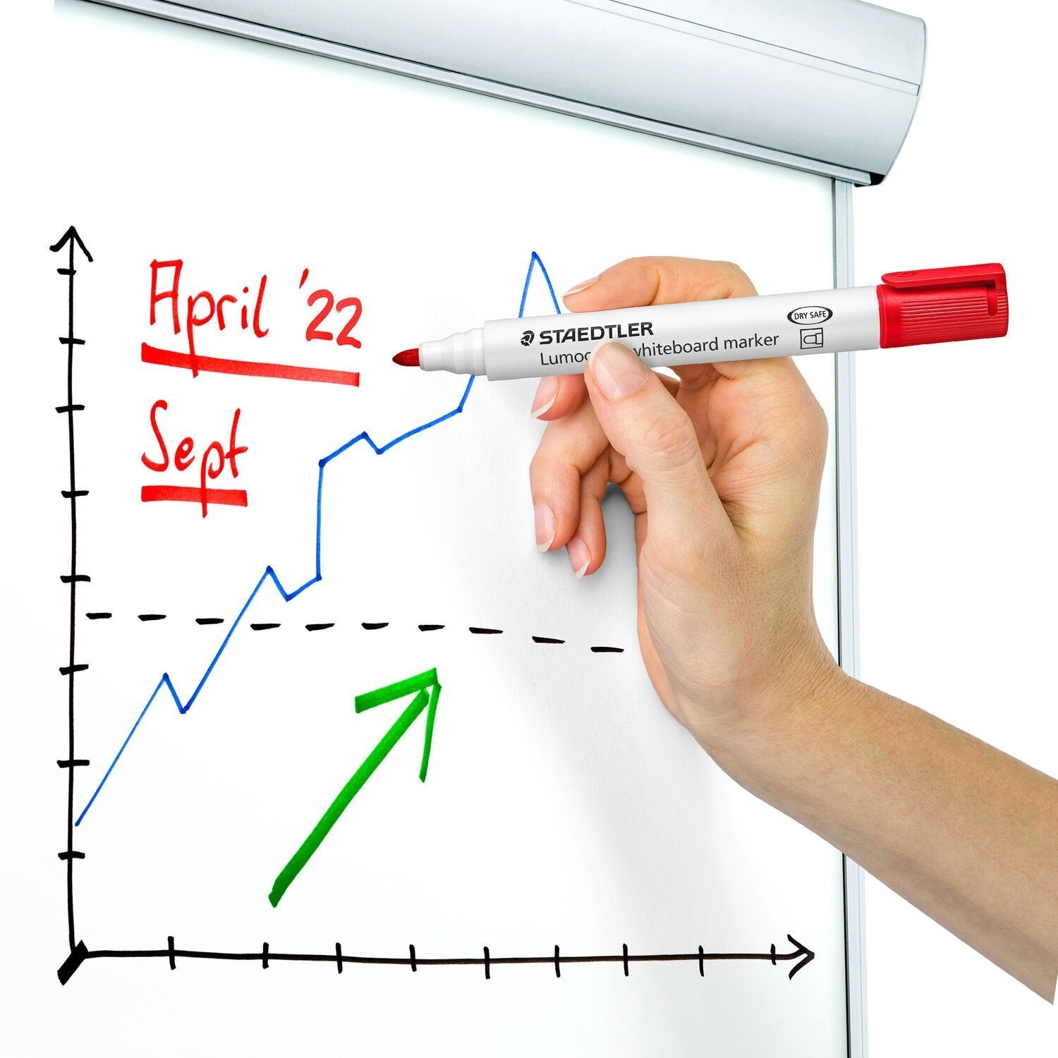 Staedtler Rotulador Para Pizarra Blanca Lumocolor Caja 6uds